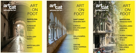 3 dies per la Setmana d'Art de Catalunya