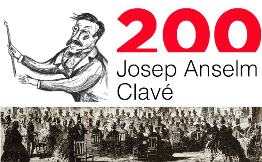 Año Clavé - Any Clavé, Bicentenario de Josep Anselm Clavé 