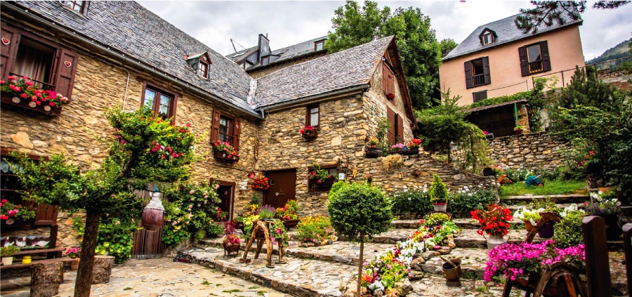 Bagergue es poble encantador dels pirineus catalans