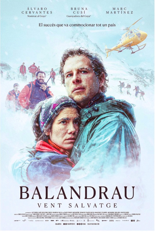 Balandrau, vent salvatge estrena a cinemes - cartell