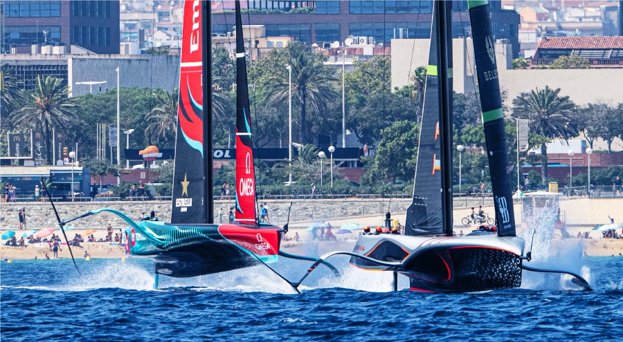 Barcelona es capital mundial de la vela per la Copa América