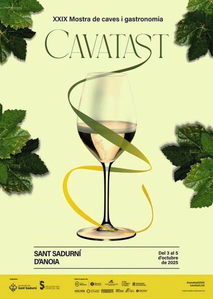 CAVATAST 2025 del 3 al 5 d'octubre - cartell