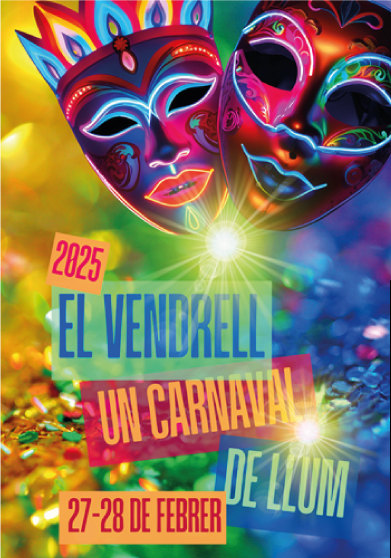 Carnaval 2025 Vendrell cartell