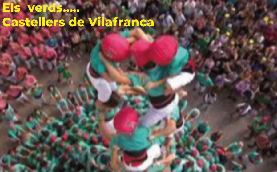 Castellers de Vilafranca guanya el XXIX Concurs de Castells