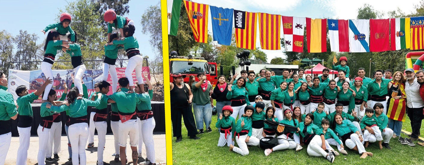 Castellers de Lo Prado els castellers de Xile