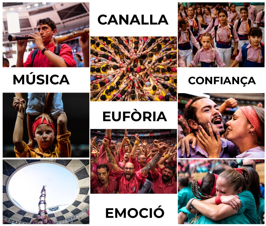 Exposició fotogràfica al voltant del Concurs de Castells de Tarragona