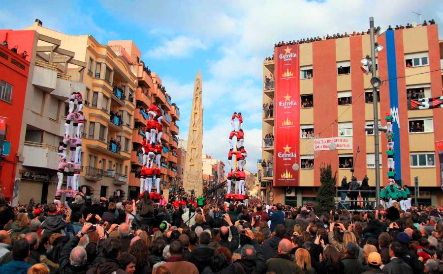 Decennals Valls: Encuentro de Collas Castelleras