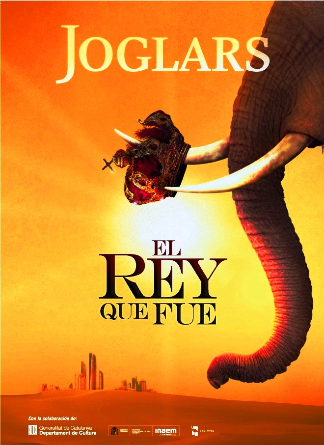 El Rei Emèrit visita Manlleu - cartell