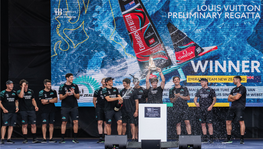 Emirates Team New Zealand guanya la preliminar de Louis Vuitton