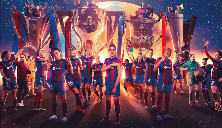 FCBarcelona femeni son Campiones d'Europa 