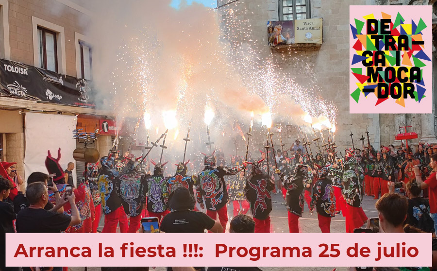 “Fiesta Mayor del Vendrell” ya la tenemos aquí