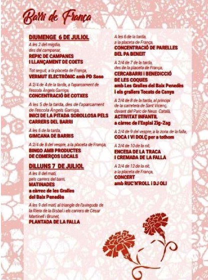 Festes del Pa Beneit 2025 - Barri França