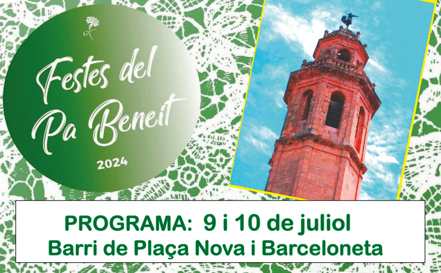 Fiestas del Pa Beneit, programa 9 y 10 de julio