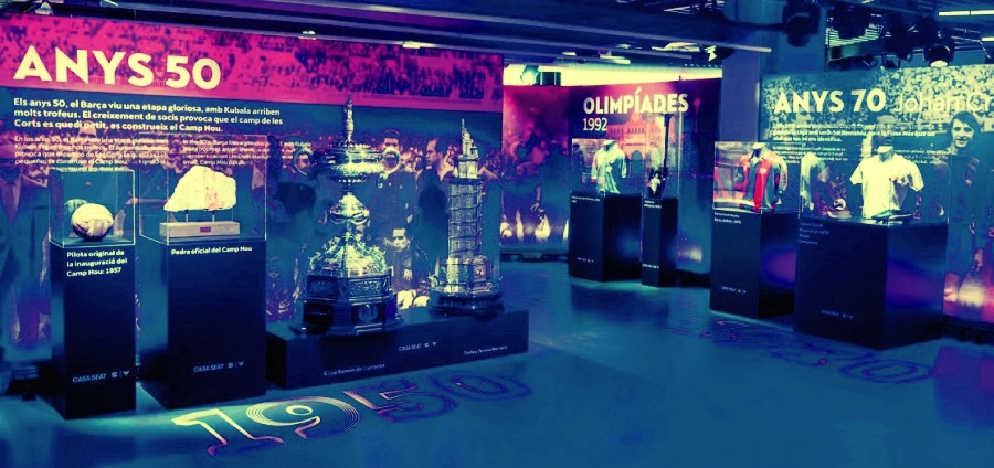  Hasta el 15 de mayo - Exposicion "Els Tresors Barça"