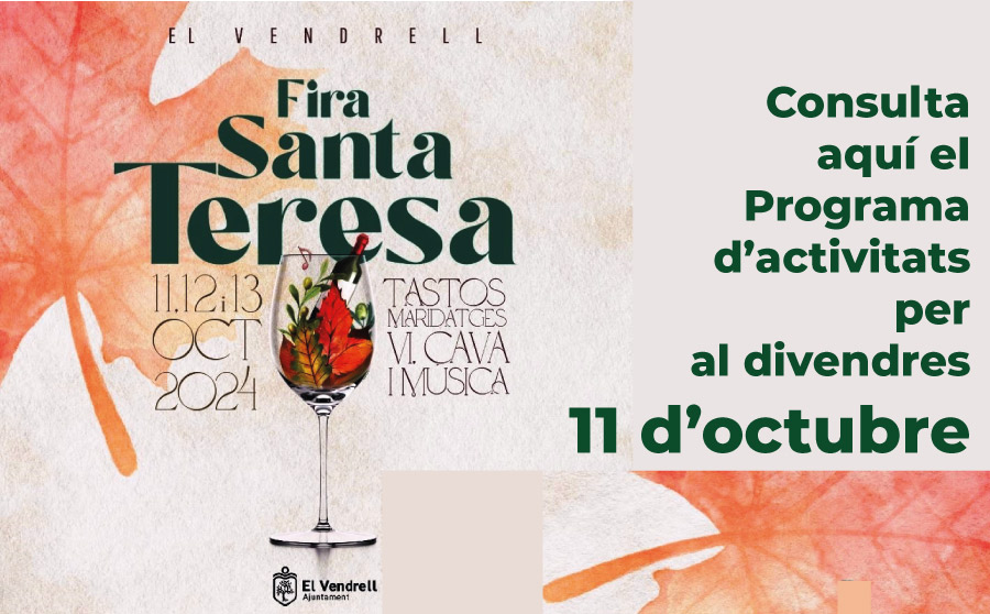 Fira de Santa Teresa 2024: 11 d’octubre