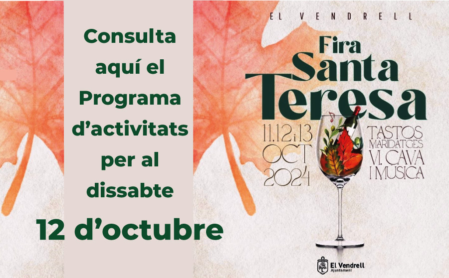 Fira de Santa Teresa 2024: 12 d’octubre