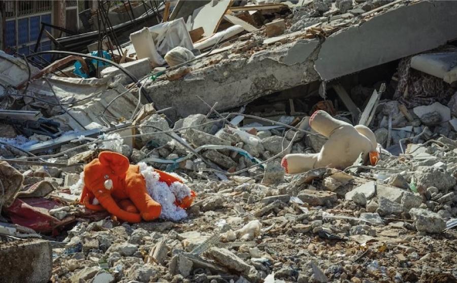 Gaza, Palestina, punto de mira y atención humanitaria