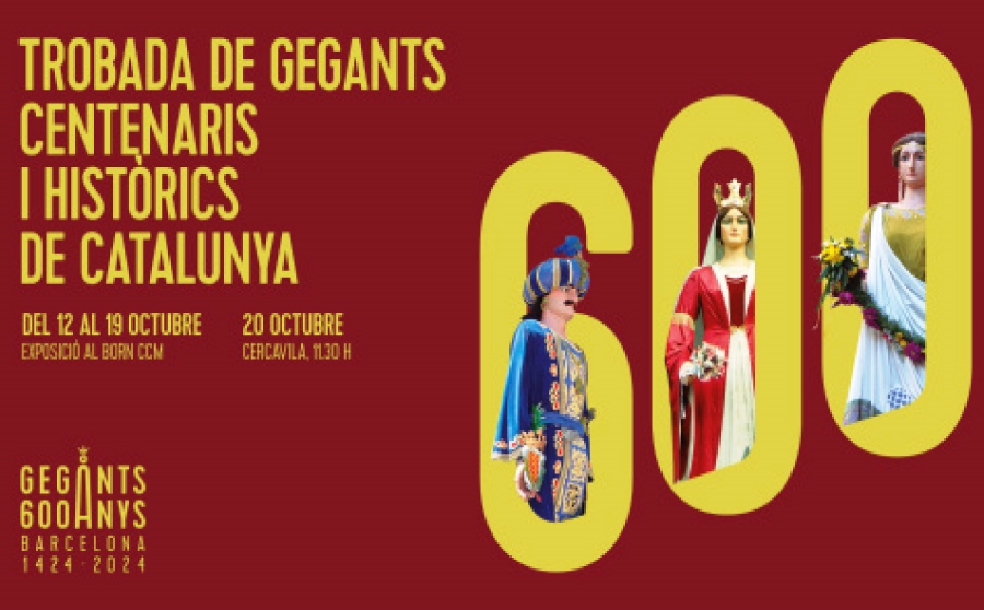 Gegants centenaris i històrics: trobada a Barcelona