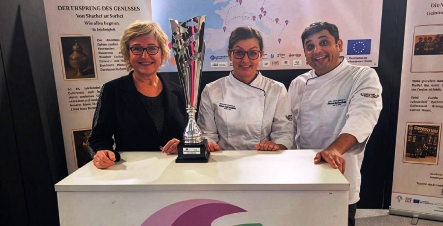 Gelat artesa Catalanet Ganxet, el millor d'Europa