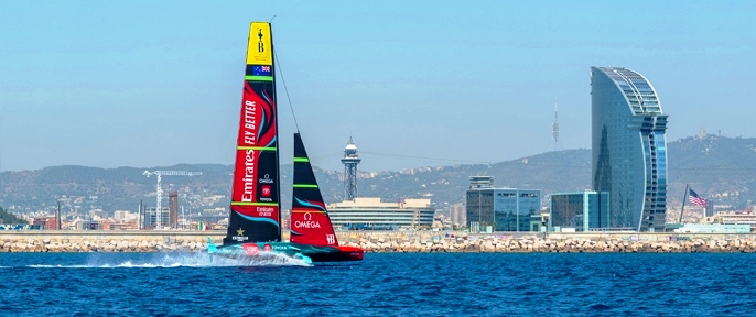 Inicia en Barcelona  la 37th America Cup