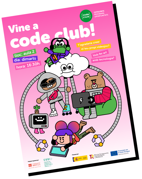 L'Oportunitat tecnològica Code Clubper infants de Catalunya