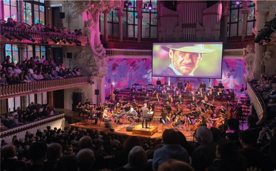 La musica de Zimmer & Williams, concierto en el Palau de la Música