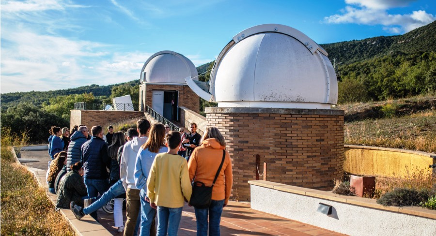 Parc Astronòmic Montsec  a Catalunya amb Musica i estrelles