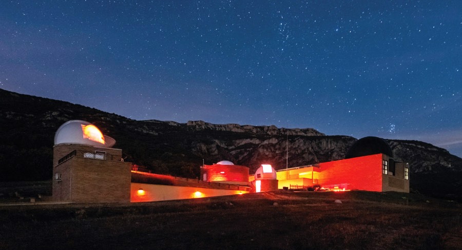 Parc Astronòmic Montsec  a Catalunya amb Musica i estrelles