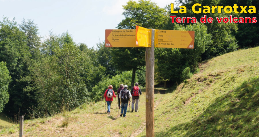 Rumbus i la Garrotxa terra volcans