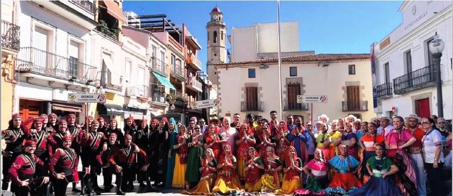 Sardana de Catalunya, grups de Colombia, Turquia i Croacia