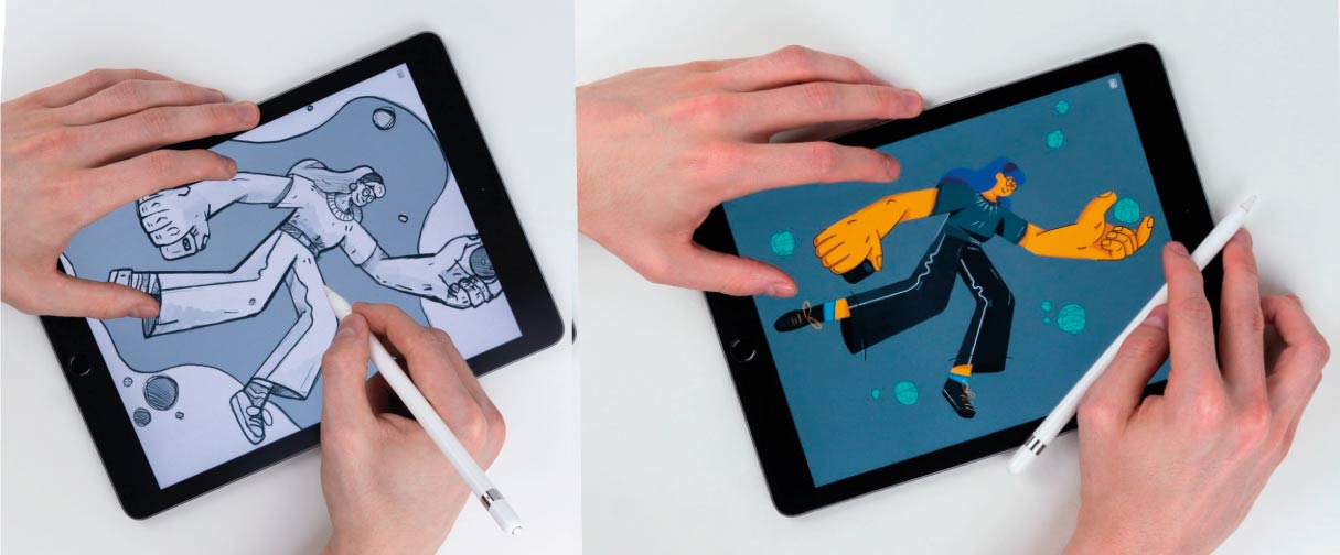Tablets o tabletas una herramienta para dibujo y diseño