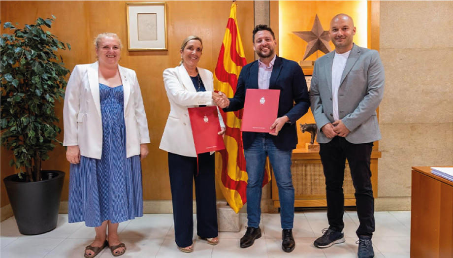 Tarragona i Valls signen conveni casteller