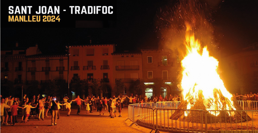 Tradifoc 2024 a Manlleu, tradicions catalanes de Sant Joan