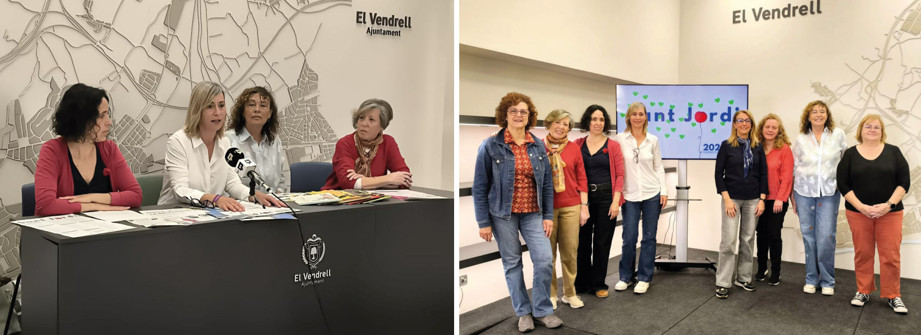 Vendrell te un ampli programa de Sant Jordi