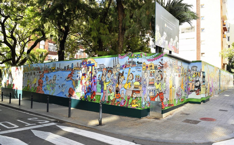 L’Art urbà i el mur de Pilarín Bayés