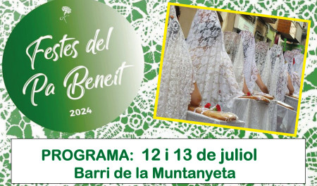 Festes del Pa Beneit, programa 12 i 13 de juliol