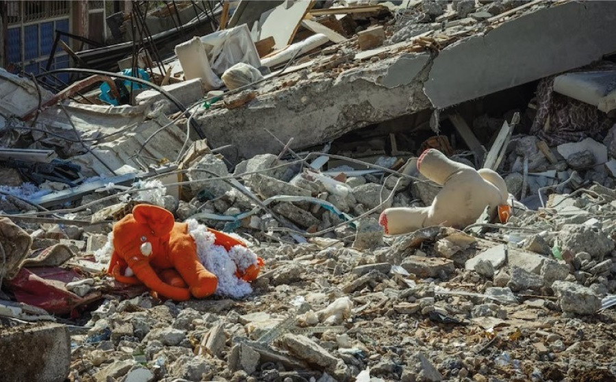 Gaza, Palestina, punto de mira y atención humanitaria