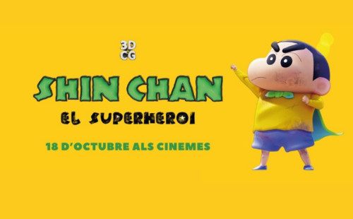 Shin chan: el superheroi– estrena en català i 3D