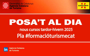 Nous cursos per el sector turístic de Catalunya