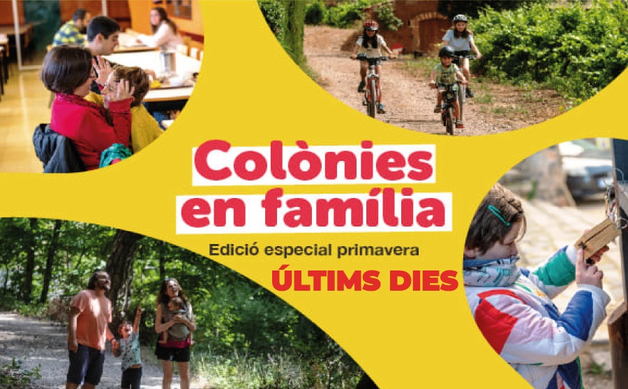 Colonias en familia en la primavera: Xanascat