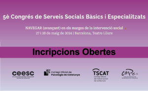 5è Congrés de Serveis Socials Bàsics i Especialitzats