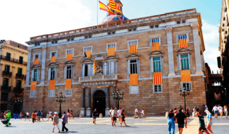 Puertas abiertas en el Palau de la Generalitat de Catalunya