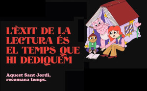 “Aquest Sant Jordi, recomanem temps” la campaña de Lecxit