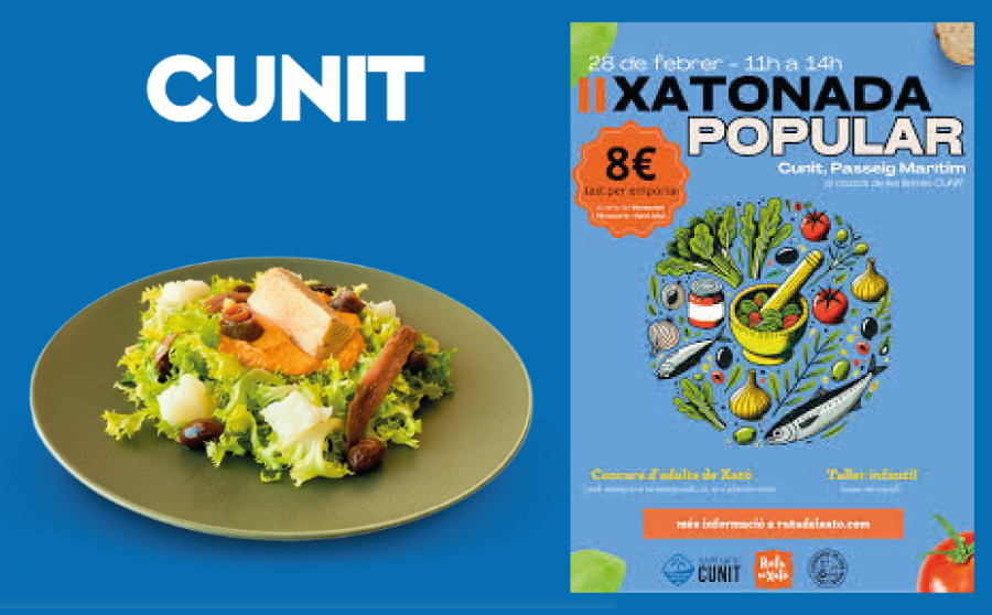 El Xató llega a Cunit este 28 de febrero