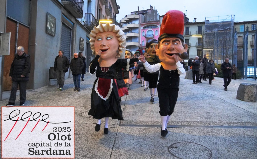 Olot prepara la clausura a la Capitalidad de la Sardana 2025