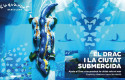 El drac de Gaudí se submergeix a L’Aquàrium de Barcelona