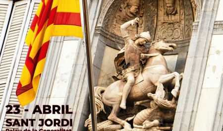 Sant Jordi amb més espai arreu de Catalunya: 23 d’abril del 2026